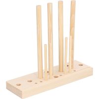 Bow Maker - Adjustable Wooden Pin Board - For Ribbon Bow Crafting - DIY Party Decor Gift Wrapping - 1 Piece