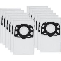 Packung mit 12 KFI 487 Filterbeuteln, Staubsaugerzubehör für Kärcher WD4, WD5, WD6, MV4, MV5, MV6, WD4.000 ... WD5.999, 2.863-006.0