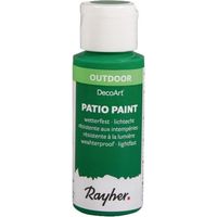 Peinture acrylique - RAYHER - Vert pin - 59 ml - Résistante aux intempéries - Bricolage facile