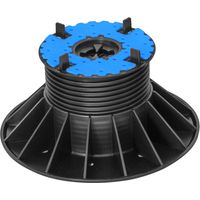 Stelzlager "hercules paving" mit selbst-nivellierendem kopf 60 bis 94 mm / 4mm - Hercules Länge : Länge new Breite ∅230 mm