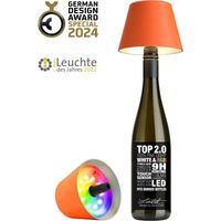 Sompex Top 2.0 Lampada per Bottiglie a Batteria RGBW Arancione
