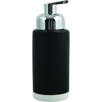 Dispensador de jabón Cerámica CAGLIARI Negro MSV