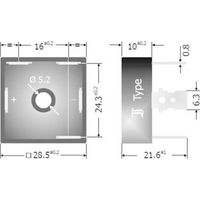 Diotec DB25-08 Ponte raddrizzatore D-63 800 V 25 A Trifase