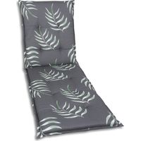 GO-DE Liegenauflage 190 x 60 x 7 cm anthrazit Polsterauflagen