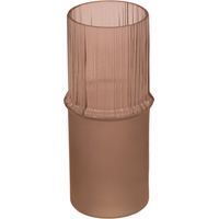 Vase aus Glas TUBE MATTE, Ø 10,8 x 25 cm