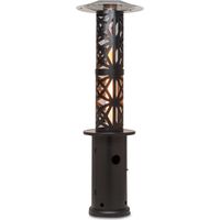 Blumfeldt Goldflame Style Radiador para terraza 11,2 kW Vista 360° Móvil Negro