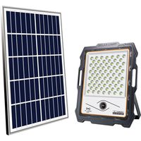 PROIETTORE A LED CON TELECAMERA E PANNELLO SOLARE 200W (pannello 20W) - 730 lumen