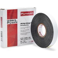Nastro isolante in gomma EPR vulcanizzabile autosaldante nero 9,1 m x 19 mm x 0,76 mm