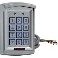 Sewosy – Clavier électronique à code 12/24V – Montage vertical – Boîtier inox – Rétroéclairage bleu – K1000