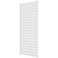 Pantalla de privacidad para pérgola PIANA de 92 cm con lamas de aluminio blanco - VENTO