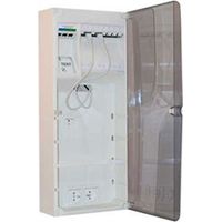 Batilec – Coffret de communication 8 prises RJ45 Grade 1 – Pré-équipé pour TV, téléphone et internet – Dimensions 600 x 250 x 117 mm