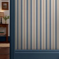 Papier peint intissé Joules Grove Stripe 1005 x 52cm Bleu, beige