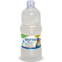 GIOTTO COLLAGE - Flacone Da 1Kg Colla Per Collage, Trasparente