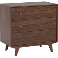 Commode 3 tiroirs Vox Mid - Bois
