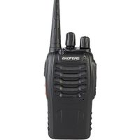 Talkie walkie Longue portée 88E【Version Mise à Niveau du 888S】 Walkie Talkies Vox Rechargeable Pmr 446 MHz 16 Canaux, avec des écouteurs Originaux Construit en Torche LED (2 pcs)