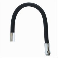 Canna Ricambio Tubo Flessibile Per Rubinetto Lavello Da Cucina Nero 50 Cm 87506
