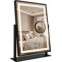 Spiegel Rea Lumi 30X40 Led Black