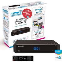 Récepteur satellite HD FRANSAT Connect – Démodulateur simple tuner – Accès à MYTF1VOD et OCS – Enregistrement via 2 ports USB – Aston