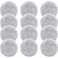 Lot de 12 Chiffons de Nettoyage de vitres pièces d'aspirateur Robot aspirateur vadrouille Humide pour Robot Nettoyage vitres