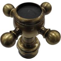 Kreuzstück für Julia/Eloise-Mixer matt bronze, ohne Porzellanpellets.