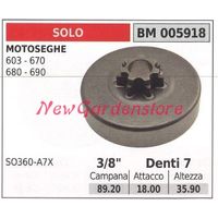 Ritzel NUR für Kettensägenmotor 603 670 680 690 3/8' Zähne 7 005918