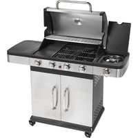 BARBECUE A GAS 'INDIANAPOLIS 5 TITANIUM' kw 18,45 - OMPAGRILL