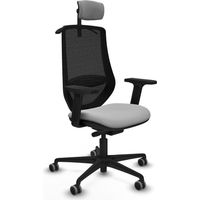 piqueras-y-crespo Mardos chaise de bureau gris clair confortable