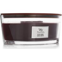 Vela Woodwick Core Hearthwick en frasco elíptico, cereza negra, 453 g