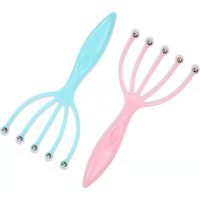 Lntyq 2 Pièces Masseur pour Les Griffes Masseur de Cuir Chevelu Gratte de Cuir Chevelu Masseur Kit De Massage Du Cuir Chevelu,pour une Relaxation de la Tête et du Soulagement du Stress