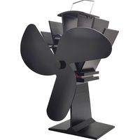 Aiperq Ventilateur de poêle à bois à 3 pales – Ventilateur de poêle à bois – Ventilateur de poêle à granulés pour poêle à bois/cheminée