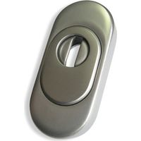 Rosace de clé 0815/0000 Alu.F1 Plaque 14,5 mm PZ ov.