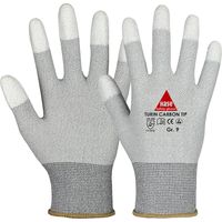 Hase Turin Carbon Tip (Esd) Montagehandschuh aus Nylon-/Carbonfeinstrick Größe 10 10 Stk