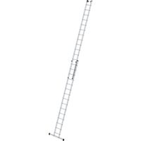 MUNK Schiebeleiter mit Traverse 2x15 Sprossen
