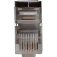 Vultech SN21404 conector RJ-45 Metálico