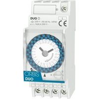 ORBIS OB291032 Interruttore orario modulare DUO D 250VAC