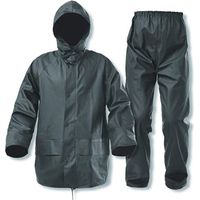 Combinaison de pluie imperméable pour hommes et femmes – Tissu polyester 45 mm – Coutures MicroWeld – Taille XXL pour travaux extérieurs