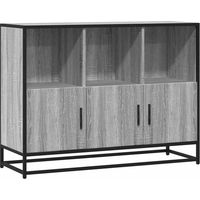 Sideboard/Anrichte/Buffet Grau Sonoma 100x35x76 cm Holzwerkstoff LXWW134466