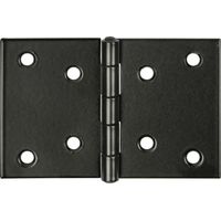 Vormann Scharnier breit Stahl 9 x 6 cm schwarz