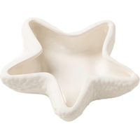 Kleine Schmuckschale, Wohnaccessoire, Aufbewahrungsschale für Ohrringe und Halsketten für den Schminktisch-White