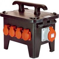 Caja de obra M1 400V de caucho sólido