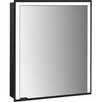 emco prime 3 armoire de toilette, 600mm, 1 porte avec butée à