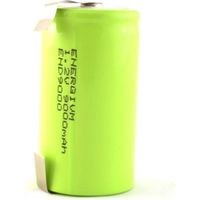 Batterie Ni-cd D Vtd 1,2v 4000ma avec bornes à souder End4000ht1h