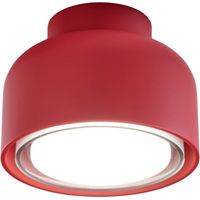 Plafoniera BOTTONE moderna in alluminio Magenta 1xGX53