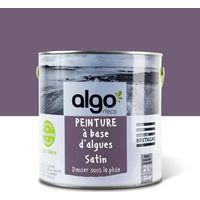 Peinture écologique Algo - Satin - Violet Danser sous la pluie - 2L