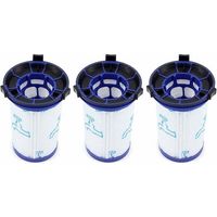 Lot de 3 Filtre de remplacement pour Rowenta Air Force 360 / X-Pert Essential 260 Aspirateur sans fil RH9037 RH9038 RH9039 RH9051 RH9057 RH9079 RH9081 RH9086 (Alternative au ZR009001)