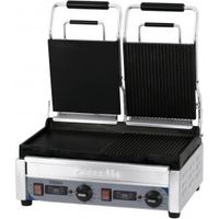 Grill Panini Double Premium Mixte Avec Minuteur - Casselin