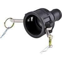 IBC Adapter Camlock DN50 Dose auf Schlauchtülle 38 mm