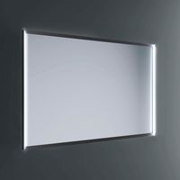 Lineabeta - Specchio LED Pyxis 90x80cm dimmerabile con cornice