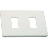PLACCA 2 POSTI VENUS- - mm.115x80h. (1862.2F.B) - 20 pezzi MARLANVIL