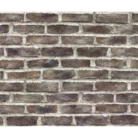 WOW - Steine Rot - Vliestapete - 10m x 52cm